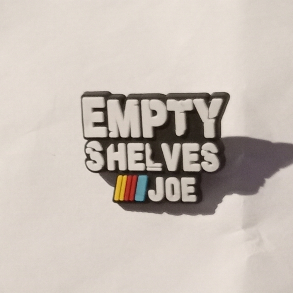 Empty Shelves Joe Croc Charm